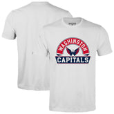 Washington Capitals Levelwear Richmond Banner Arch T-Shirt White