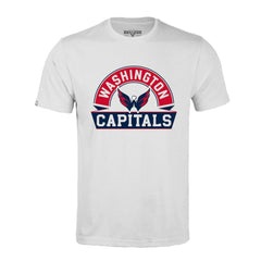 Washington Capitals Levelwear Richmond Banner Arch T-Shirt White