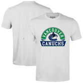 Vancouver Canucks - Levelwear Richmond Banner Arch T-Shirt White