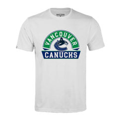 Vancouver Canucks - Levelwear Richmond Banner Arch T-Shirt White