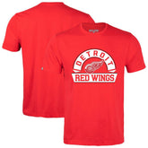 Detroit Red Wings - Levelwear Richmond Banner Arch T-Shirt Red