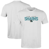 San Jose Sharks - Levelwear Richmond Carve T-Shirt White