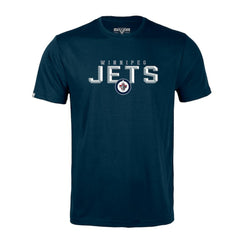 Winnipeg Jets - Levelwear Richmond Carve T-Shirt Navy