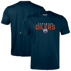 Edmonton Oilers - Levelwear Richmond Carve T-Shirt Navy