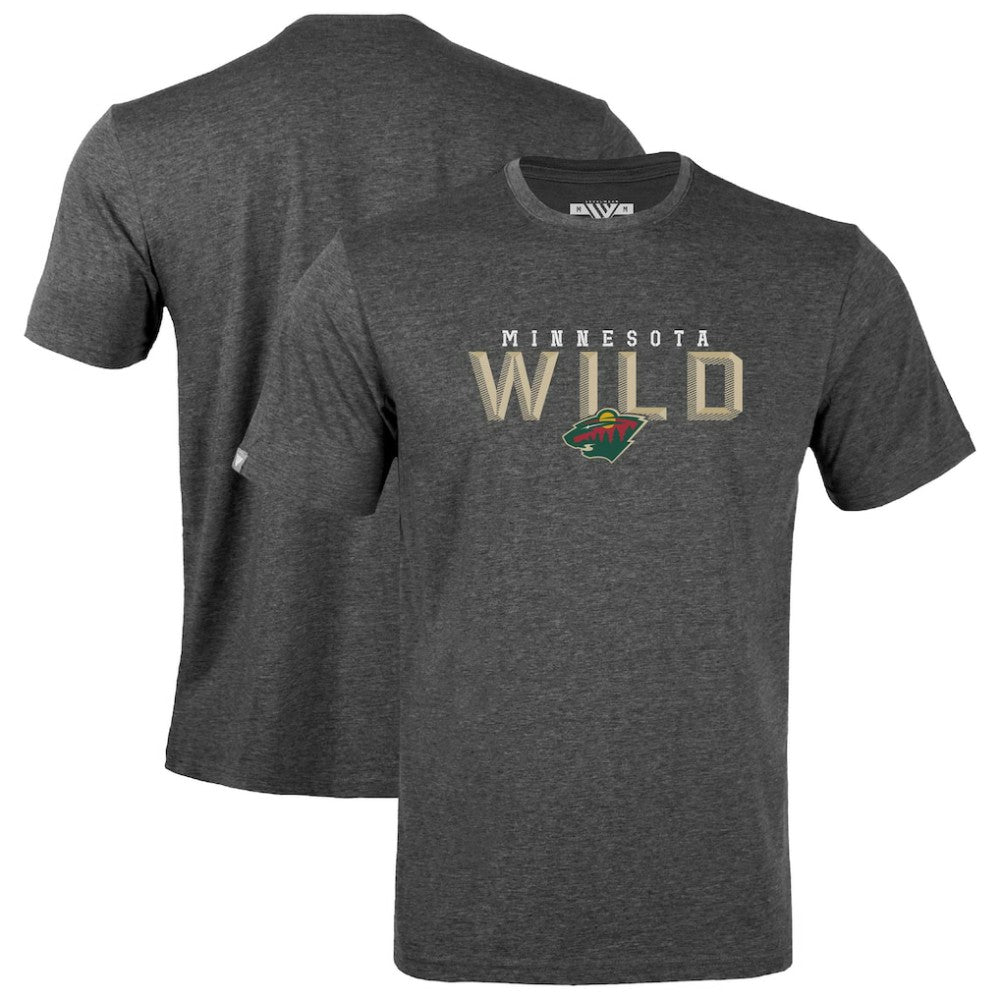 Minnesota Wild - Levelwear Richmond Carve T-Shirt Gray