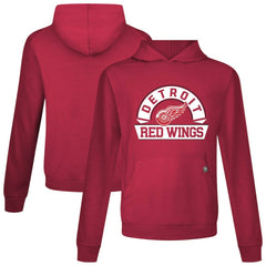 Detroit Red Wings - Levelwear Relay Banner Arch Pullover Hoodie Red