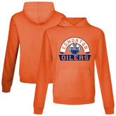 Edmonton Oilers - Levelwear Relay Banner Arch Pullover Hoodie Orange