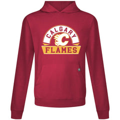Calgary Flames - Levelwear Relay Banner Arch Pullover Hoodie Red