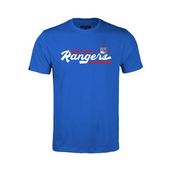 New York Rangers Levelwear Youth Little Richmond Monument T-Shirt Royal