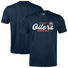 Edmonton Oilers - Levelwear Youth Little Richmond Monument T-Shirt Navy