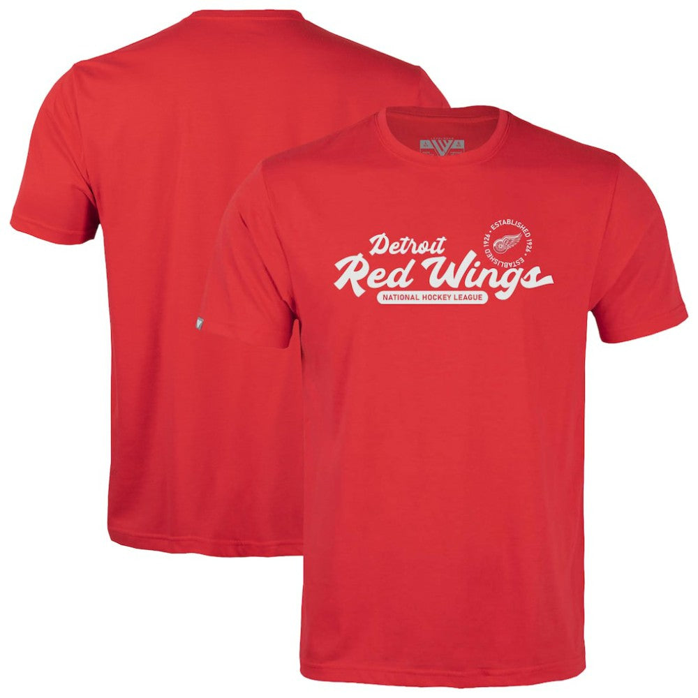 Detroit Red Wings - Levelwear Youth Little Richmond Monument T-Shirt Red