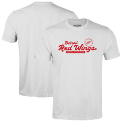 Detroit Red Wings - Levelwear Youth Little Richmond Monument T-Shirt White