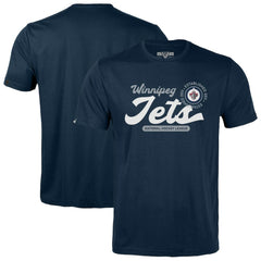 Winnipeg Jets - Levelwear Youth Little Richmond Monument T-Shirt Navy
