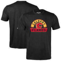 Calgary Flames - Levelwear Youth Little Richmond Banner Arch T-Shirt Black