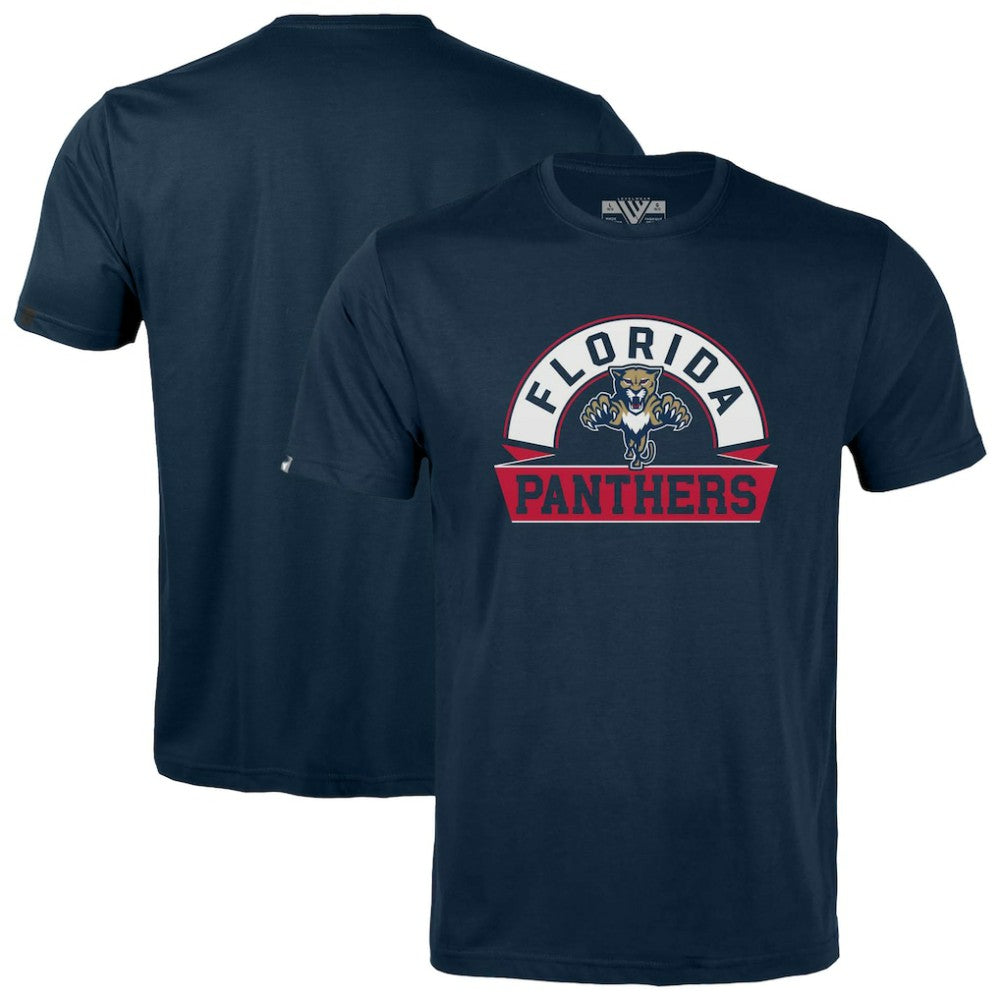 Florida Panthers - Levelwear Youth Little Richmond Banner Arch T-Shirt Navy