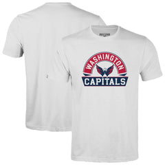 Washington Capitals Levelwear Youth Little Richmond Banner Arch T-Shirt White