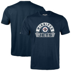 Winnipeg Jets - Levelwear Youth Little Richmond Banner Arch T-Shirt Navy