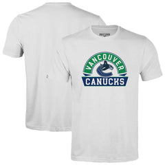Vancouver Canucks - Levelwear Youth Little Richmond Banner Arch T-Shirt White