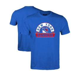 New York Rangers Levelwear Youth Little Richmond Banner Arch T-Shirt Royal