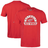 Detroit Red Wings - Levelwear Youth Little Richmond Banner Arch T-Shirt Red