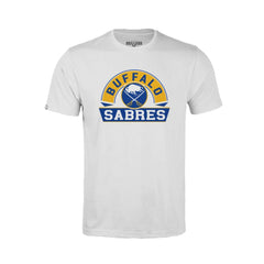 Buffalo Sabres - Levelwear Youth Little Richmond Banner Arch T-Shirt White
