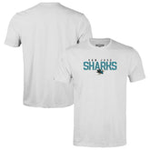 San Jose Sharks - Levelwear Youth Little Richmond Carve T-Shirt White