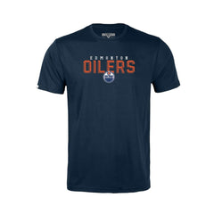 Edmonton Oilers - Levelwear Youth Little Richmond Carve T-Shirt Navy