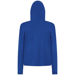 New York Rangers Levelwear Women's Sweet Monument Tri-Blend Cropped Pullover Hoodie Royal