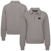Philadelphia Flyers - Levelwear Women's Canmore Quarter-Zip Pullover Gray
