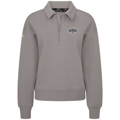 Los Angeles Kings - Levelwear Women's Canmore Quarter-Zip Pullover Gray