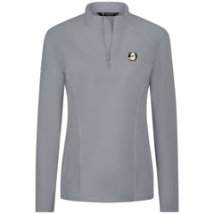 Anaheim Ducks - Levelwear Women's Upright Quarter-Zip Pullover Gray