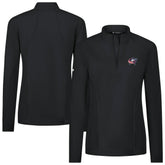Columbus Blue Jackets - Levelwear Women's Upright Quarter-Zip Pullover Black