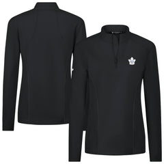 Toronto Maple Leafs - Levelwear Women's Upright Quarter-Zip Pullover Black
