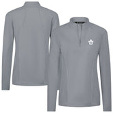 Toronto Maple Leafs - Levelwear Women's Upright Quarter-Zip Pullover Gray