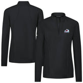 Colorado Avalanche - Levelwear Women's Upright Quarter-Zip Pullover Black