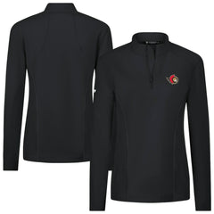 Ottawa Senators - Levelwear Women's Upright Quarter-Zip Pullover Black