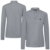 Edmonton Oilers - Levelwear Women's Upright Quarter-Zip Pullover Gray