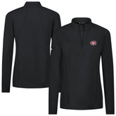 Montreal Canadiens - Levelwear Women's Upright Quarter-Zip Pullover Black