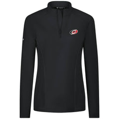 Carolina Hurricanes - Levelwear Women's Upright Quarter-Zip Pullover Black