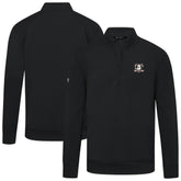 Anaheim Ducks - Levelwear Upright Tri-Blend Quarter-Zip Pullover Black