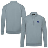 Toronto Maple Leafs - Levelwear Upright Tri-Blend Quarter-Zip Pullover Gray
