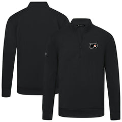 Philadelphia Flyers - Levelwear Upright Tri-Blend Quarter-Zip Pullover Black