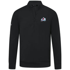 Colorado Avalanche - Levelwear Upright Tri-Blend Quarter-Zip Pullover Black