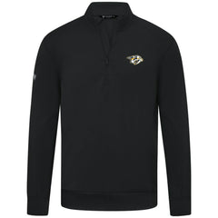 Nashville Predators - Levelwear Upright Tri-Blend Quarter-Zip Pullover Black