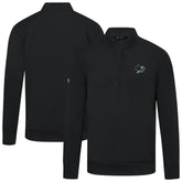 San Jose Sharks - Levelwear Upright Tri-Blend Quarter-Zip Pullover Black