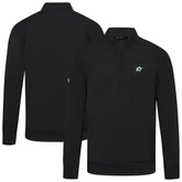 Dallas Stars - Levelwear Upright Tri-Blend Quarter-Zip Pullover Black