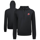New Jersey Devils - Levelwear Technic Quarter-Zip Pullover Hoodie Black
