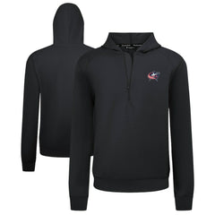 Columbus Blue Jackets - Levelwear Technic Quarter-Zip Pullover Hoodie Black