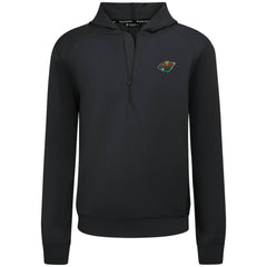 Minnesota Wild - Levelwear Technic Quarter-Zip Pullover Hoodie Black