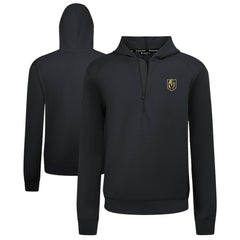 Vegas Golden Knights Levelwear Technic Quarter-Zip Pullover Hoodie Black